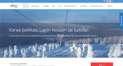 Desktop Screenshot of lostinlapland.fi
