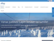 Tablet Screenshot of lostinlapland.fi